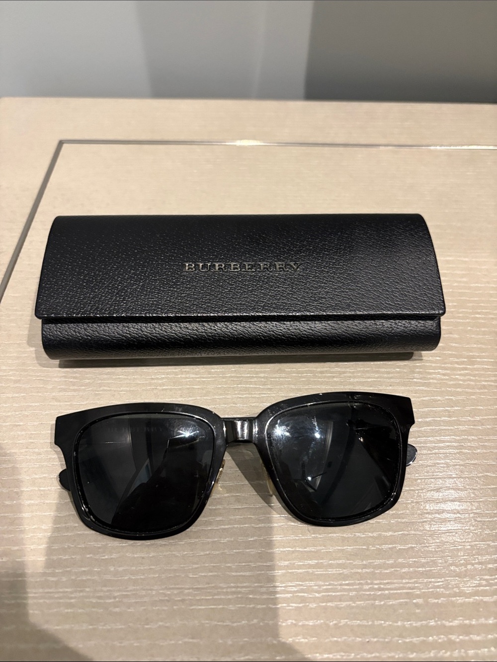 Authentic Burberry Black Sunglasses